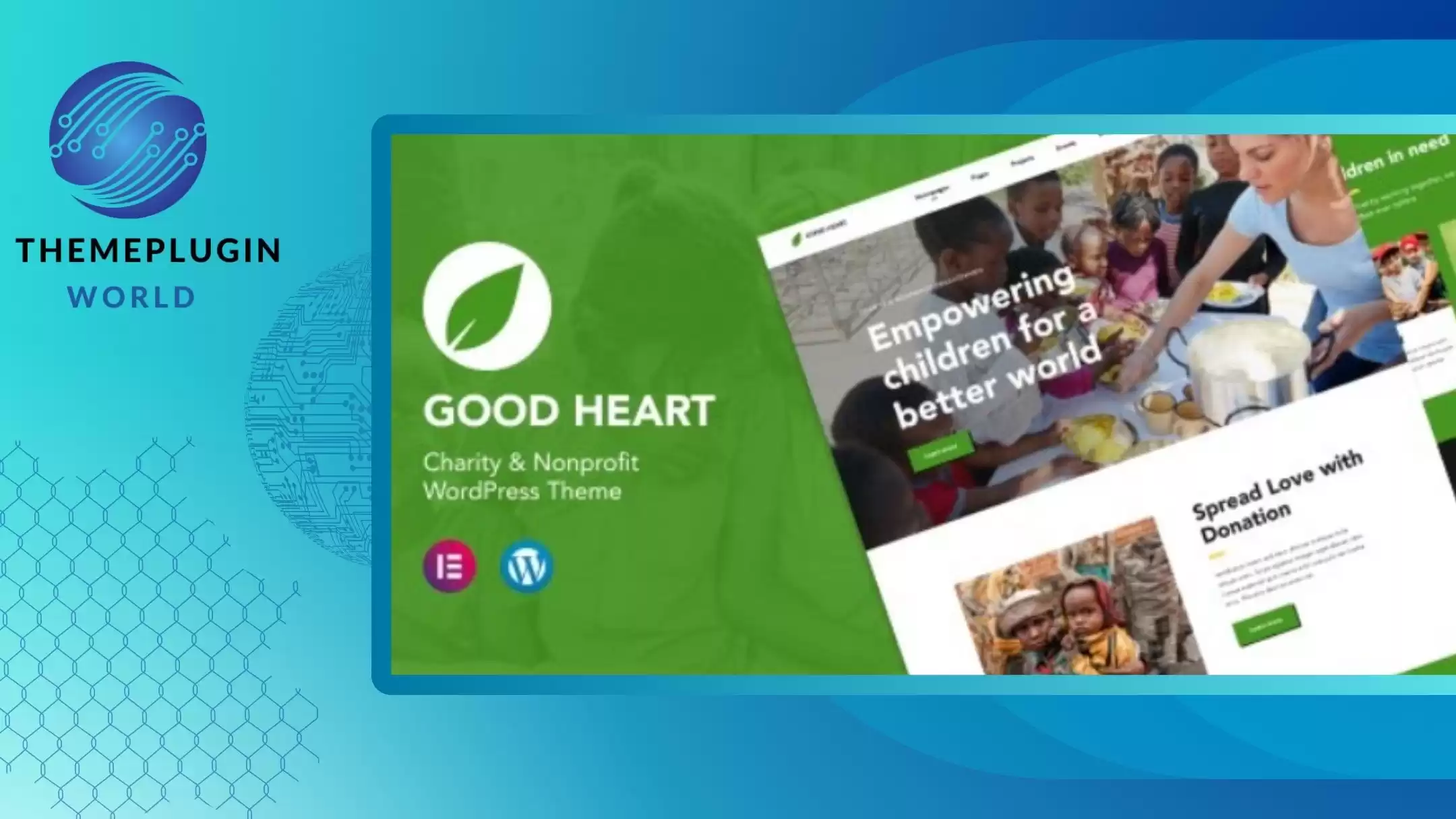 GoodHeart – Charity & Nonprofit Elementor WordPress Theme